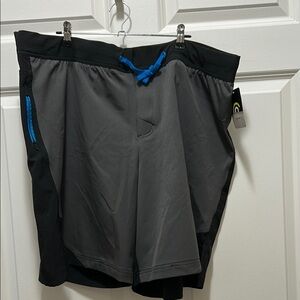 Champion Men's Swim Shorts - Black and Gray NWT